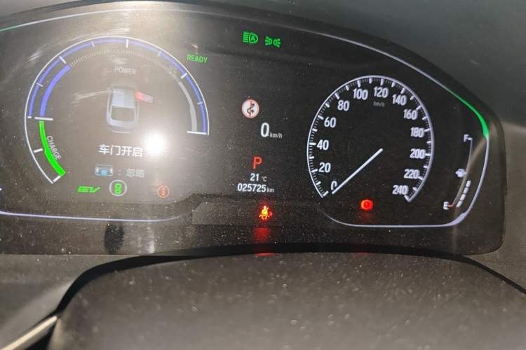 Used Honda Inspire 2022 Lingpai Hybrid 2.0L Pure Elegant Edition Odometer Close Up