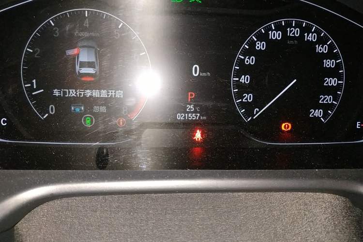 Used Honda Inspire 2022 260TURBO Elegant Edition Odometer Close Up