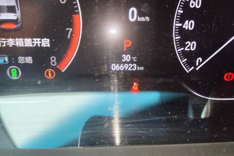 Used Honda Inspire 2022 260TURBO Elegant Edition Odometer Close Up