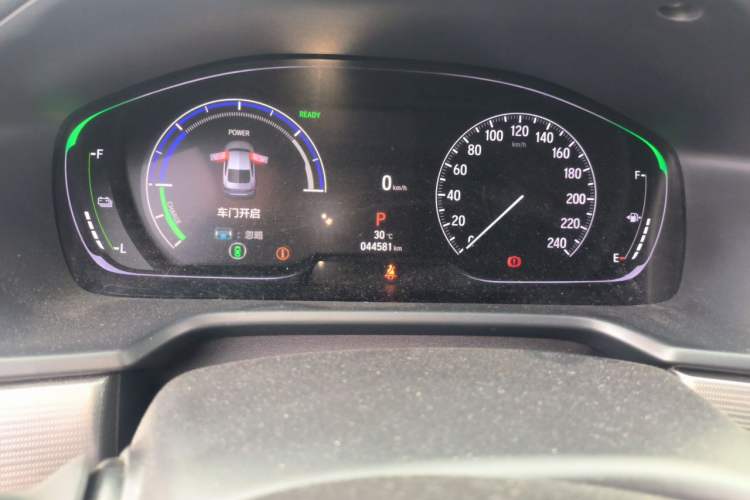 Used Honda Inspire 2022 Lingpai Hybrid 2.0L Pure Elegant Edition Odometer Close Up
