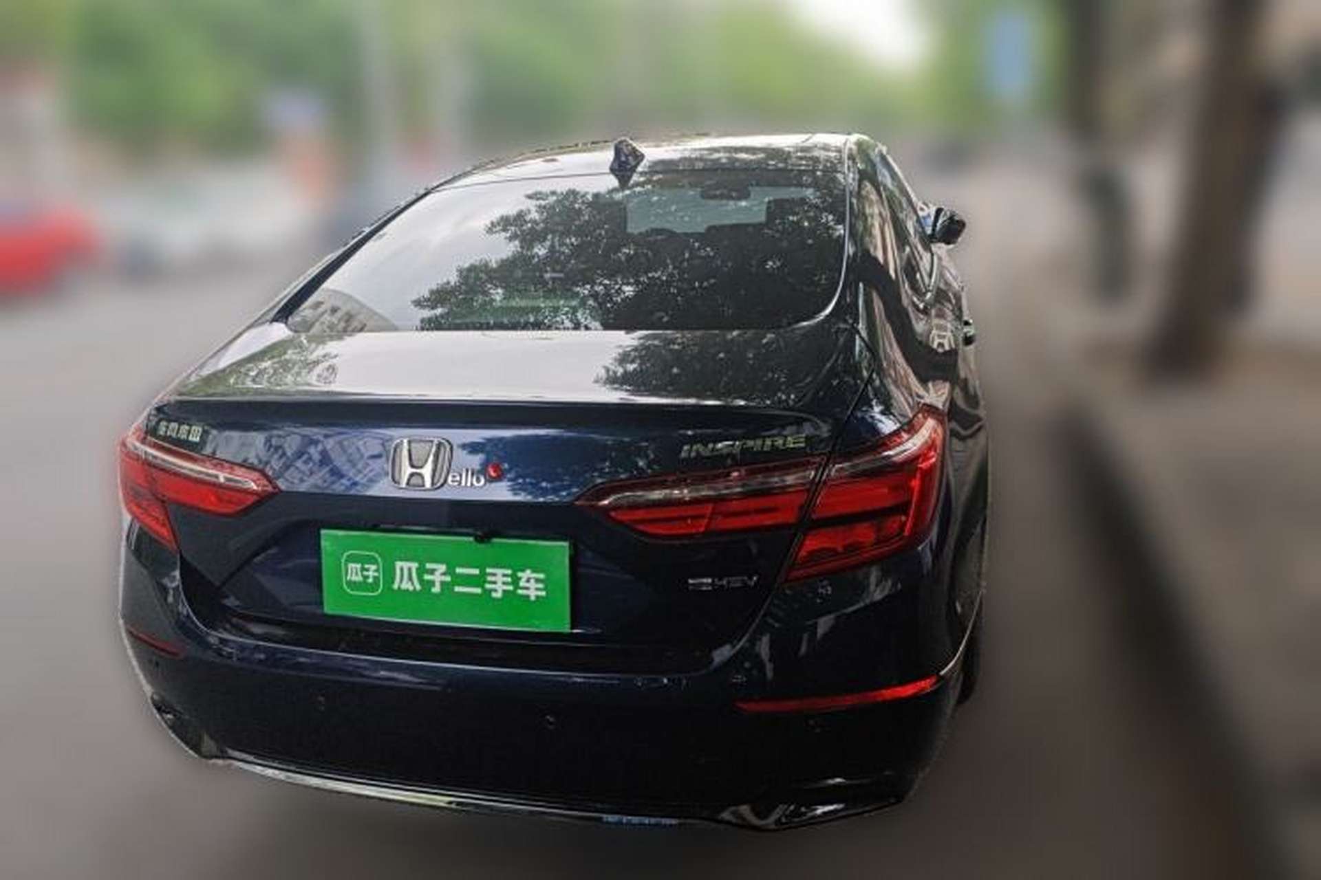 Used Honda Inspire 2022 Lingpai Hybrid 2.0L Pure Elegant Edition Rear