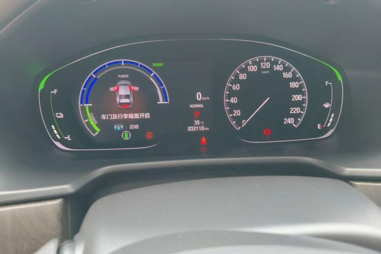 Used Honda Inspire 2022 Xing·Hybrid 2.0L Jingyue Version Odometer Close Up