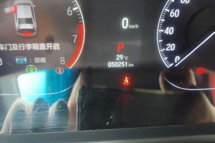 Used Honda Inspire 2022 260TURBO Jingyue Version Odometer Close Up