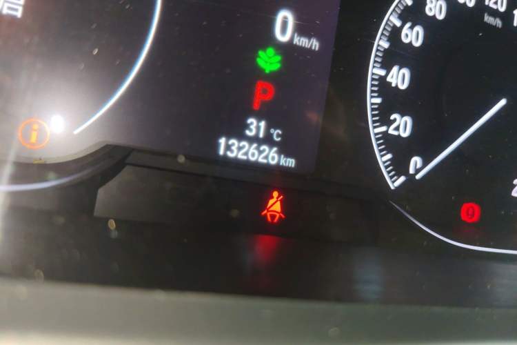 Used Honda Inspire 2022 260TURBO Jingyue Version Odometer Close Up