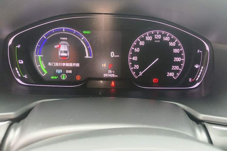 Used Honda Inspire 2022 Lingpai Hybrid 2.0L Pure Elegant Edition Odometer Close Up