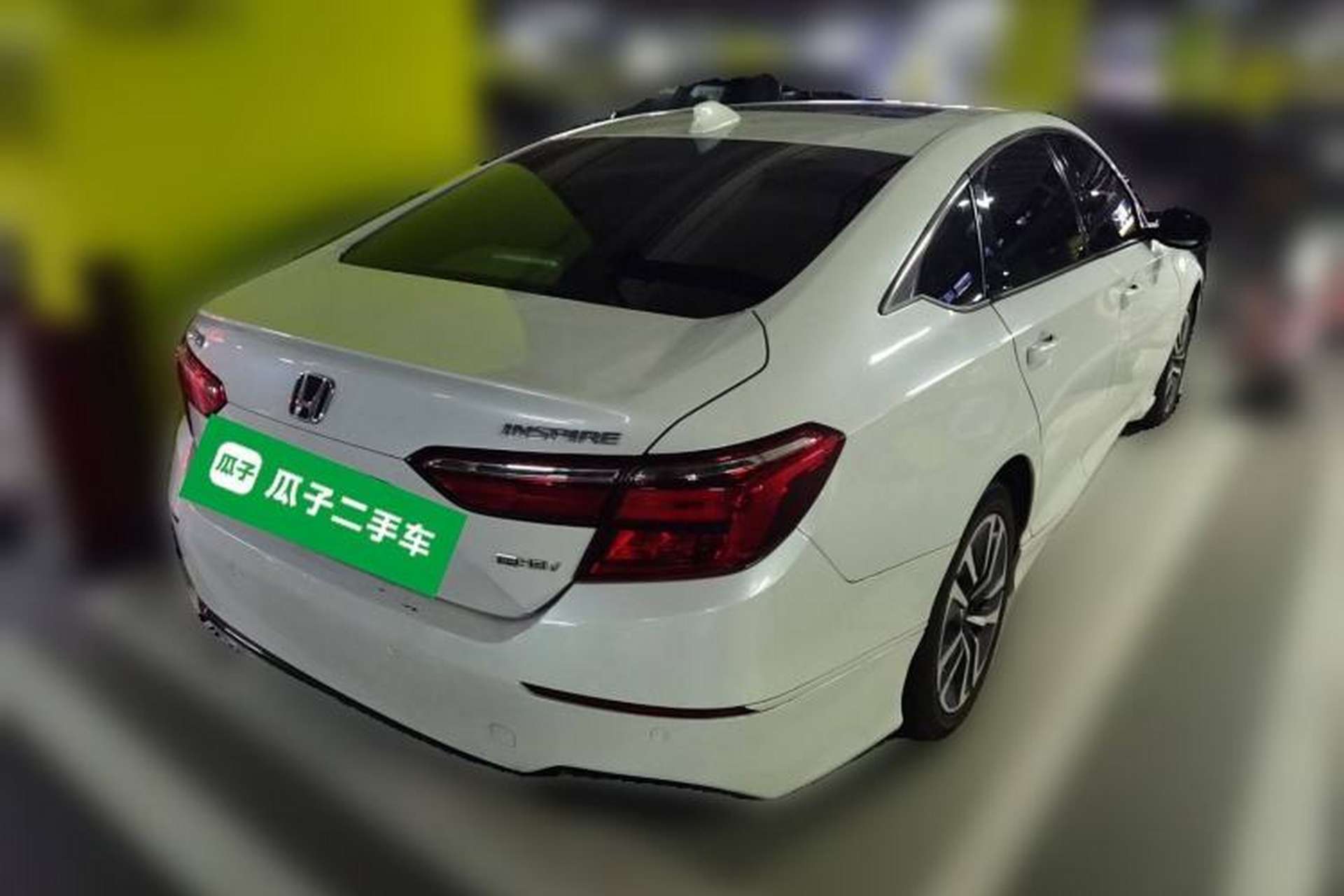 Used Honda Inspire 2022 Lingpai Hybrid 2.0L Pure Elegant Edition Rear Right 45 Deg