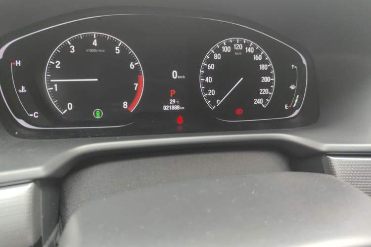 Used Honda Inspire 2022 260TURBO Elegant Edition Odometer Close Up