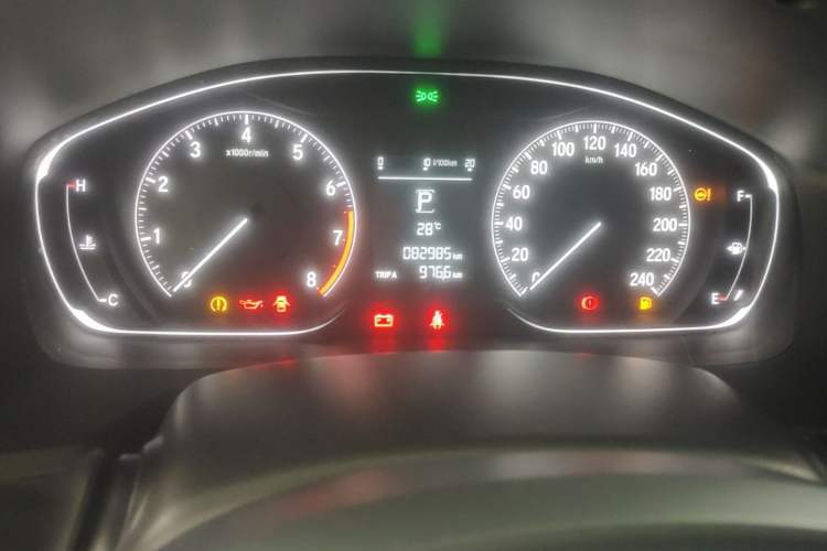Used Honda Inspire 2022 260TURBO Elegant Edition Instrument Cluster