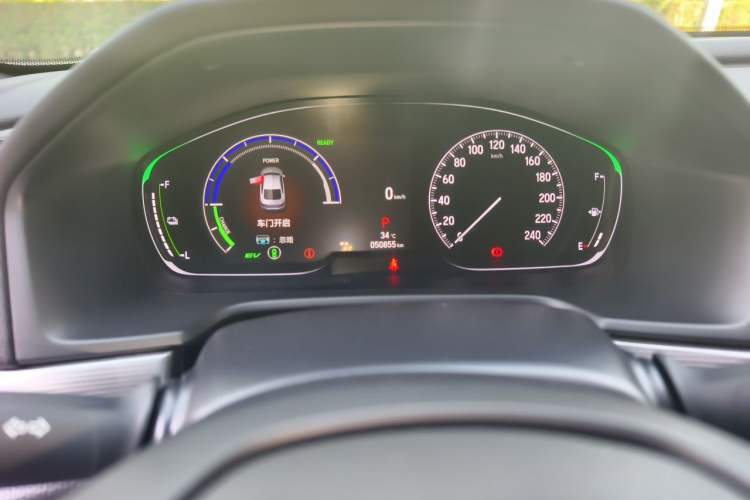 Used Honda Inspire 2022 Lingpai Hybrid 2.0L Pure Elegant Edition Odometer Close Up