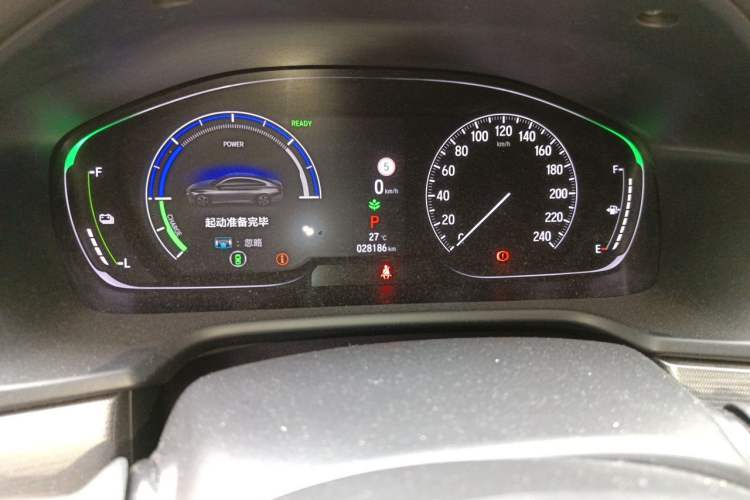 Used Honda Inspire 2022 Lingpai Hybrid 2.0L Pure Elegant Edition Odometer Close Up