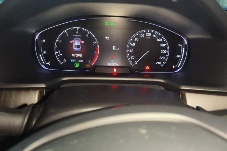 Used Honda Inspire 2022 260TURBO Jingyue Version Odometer Close Up