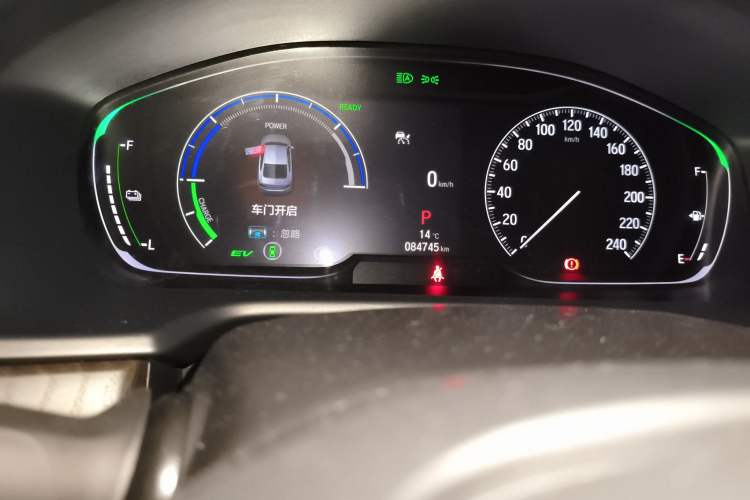 Used Honda Inspire 2022 Xing·Hybrid 2.0L Pure Edition Odometer Close Up