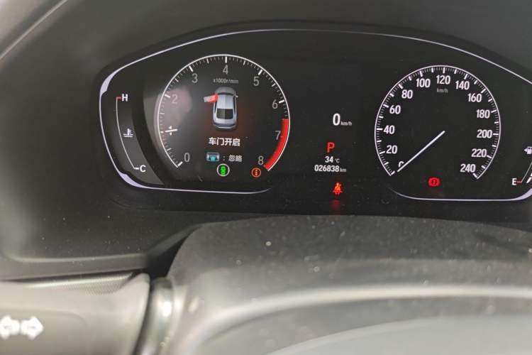 Used Honda Inspire 2022 260TURBO Elegant Edition Odometer Close Up