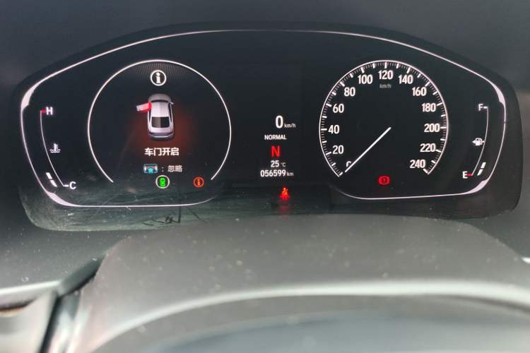 Used Honda Inspire 2022 260TURBO Elite Edition Odometer Close Up