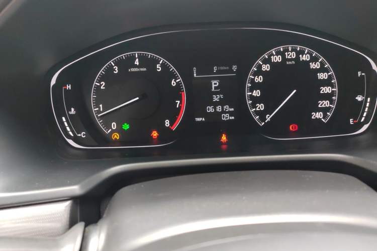 Used Honda Inspire 2022 260TURBO Elegant Edition Odometer Close Up