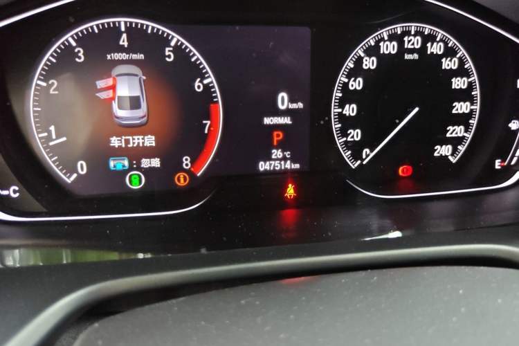 Used Honda Inspire 2022 260TURBO Elite Edition Odometer Close Up
