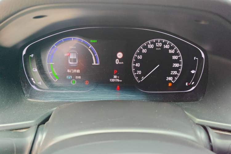 Used Honda Inspire 2022 Xing·Hybrid 2.0L Pure Edition Odometer Close Up