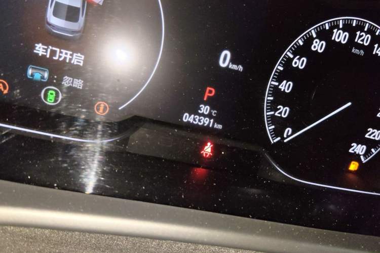Used Honda Inspire 2022 260TURBO Elegant Edition Odometer Close Up