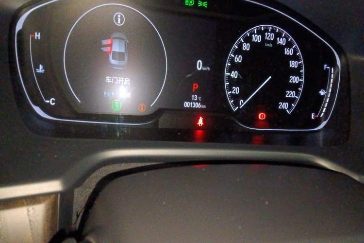 Used Honda Inspire 2022 260TURBO Jingyue Version Odometer Close Up
