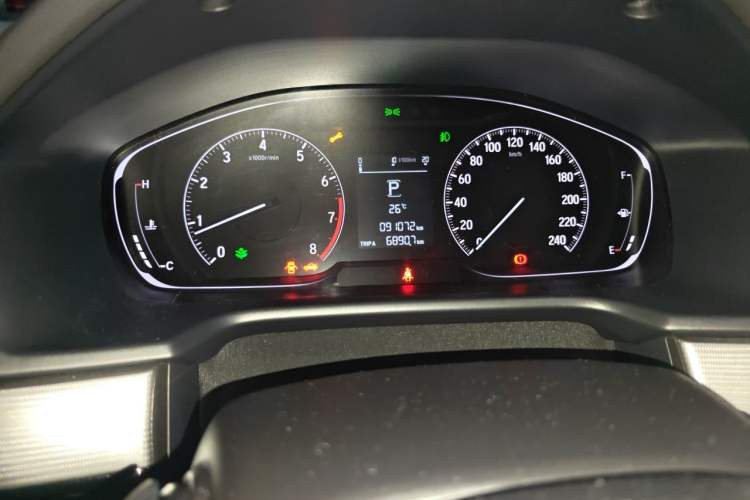 Used Honda Inspire 2022 260TURBO Elegant Edition Odometer Close Up