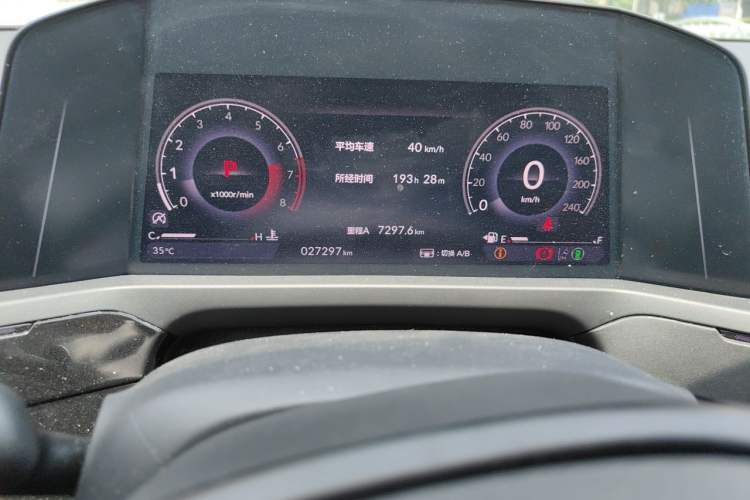 Used Honda Inspire 2023 260TURBO Deluxe Edition Odometer Close Up