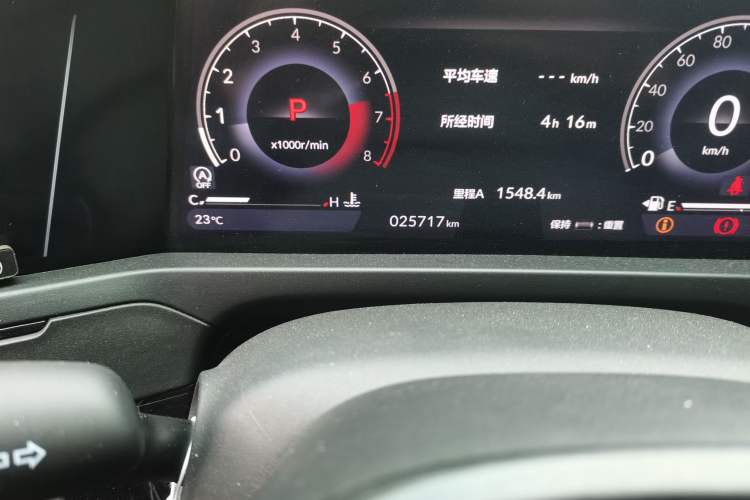 Used Honda Inspire 2023 260TURBO Elegant Edition Odometer Close Up