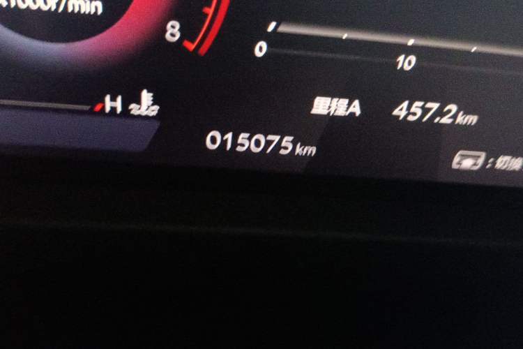 Used Honda Inspire 2023 260TURBO Elegant Edition Odometer Close Up