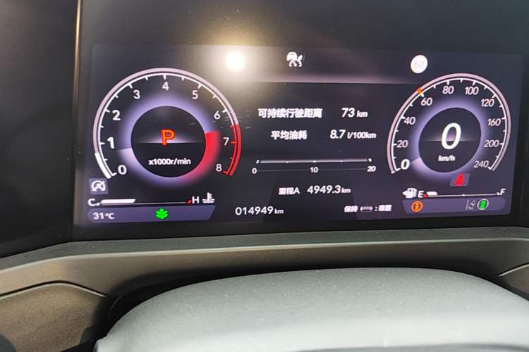 Used Honda Inspire 2023 260TURBO Deluxe Edition Instrument Cluster