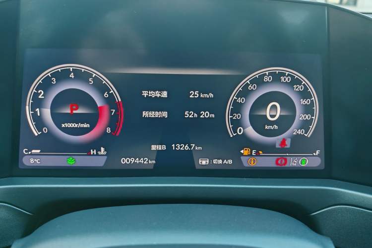Used Honda Inspire 2023 260TURBO Deluxe Edition Odometer Close Up