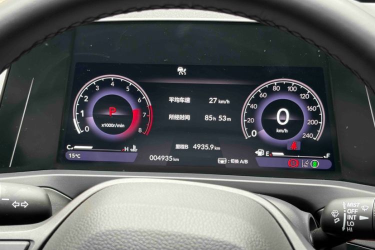 Used Honda Inspire 2024 260TURBO Elite Edition Odometer Close Up