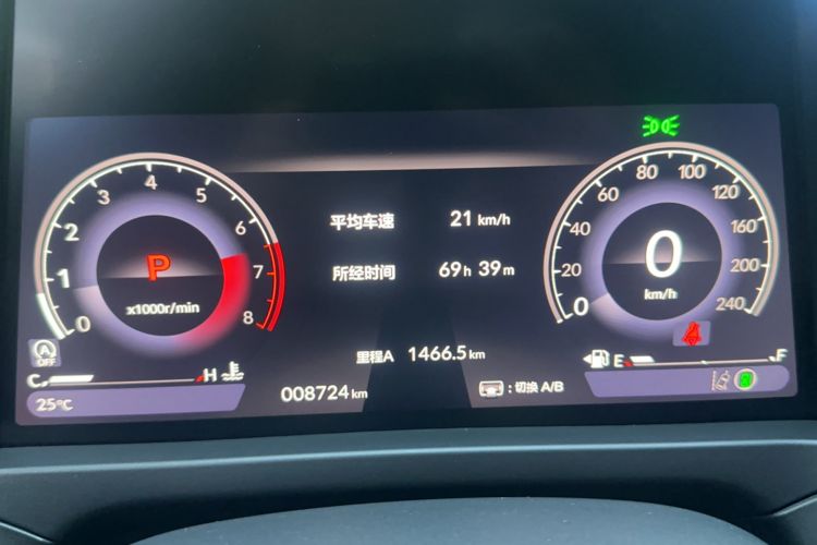Used Honda Inspire 2024 260TURBO Elite Edition Odometer Close Up