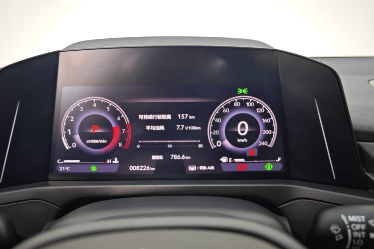 Used Honda Inspire 2025 260TURBO Elite Edition Odometer Close Up