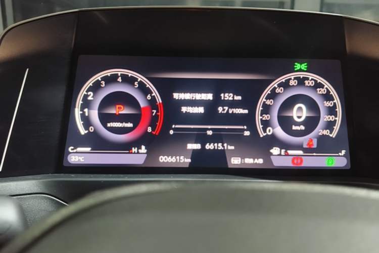 Used Honda Inspire 2025 260TURBO Elegant Edition Instrument Cluster