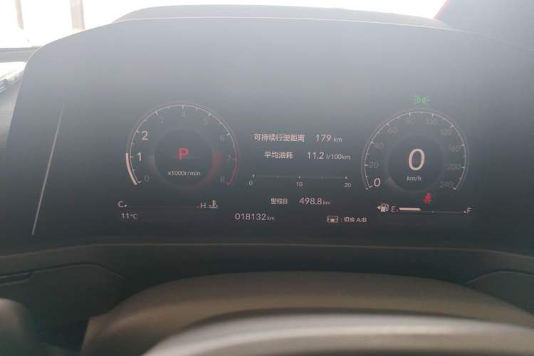 Used Honda Inspire 2025 260TURBO Elegant Edition Odometer Close Up