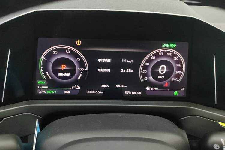 Used Honda Inspire New Energy 2025 Model—e:PHEV Smart Shine Version Instrument Cluster