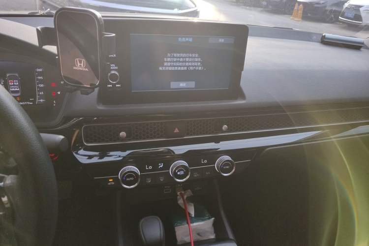 Used Honda Integra 2022 240TURBO CVT Technology Edition Audio And AC Panel