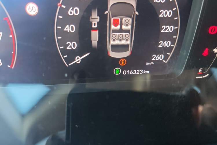 Used Honda Integra 2022 240TURBO CVT Technology Edition Odometer Close Up