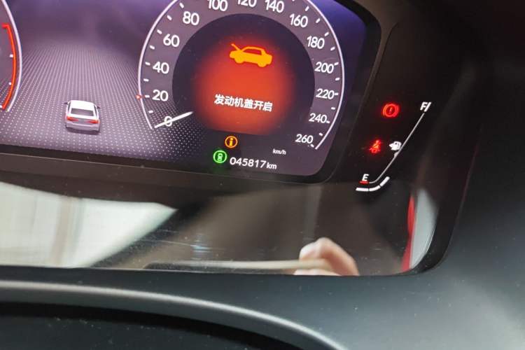 Used Honda Integra 2022 240TURBO CVT Phantom Night Luxury Edition Odometer Close Up