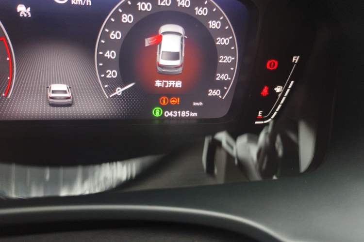 Used Honda Integra 2022 240TURBO CVT Luxury Edition Odometer Close Up