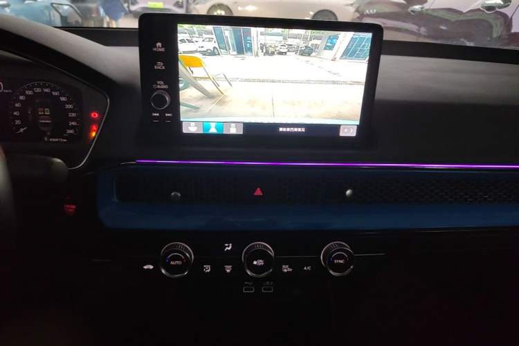 Used Honda Integra 2022 240TURBO CVT Phantom Night Luxury Edition Audio And AC Panel