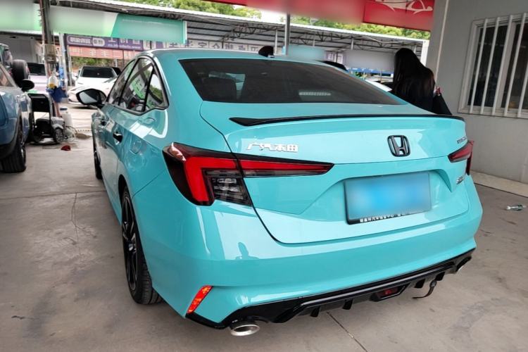 Used Honda Integra 2022 240TURBO CVT Phantom Night Luxury Edition Rear Left 45 Deg