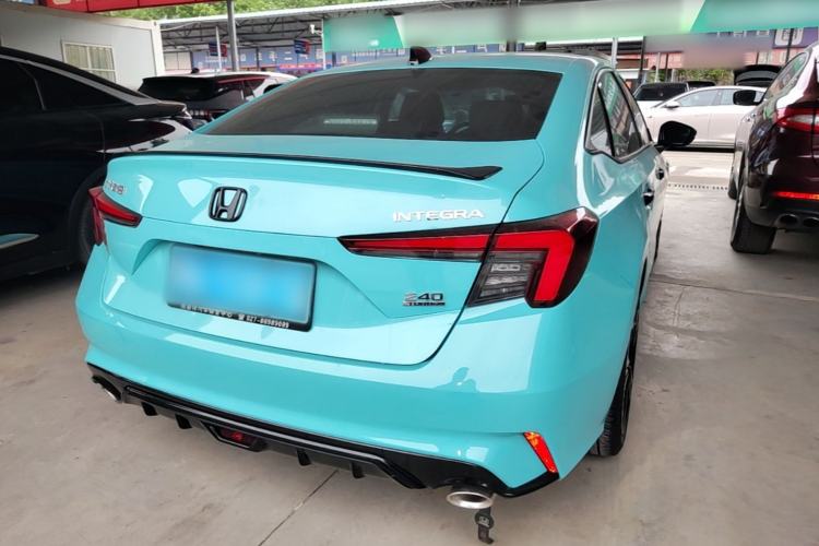Used Honda Integra 2022 240TURBO CVT Phantom Night Luxury Edition Rear Right 45 Deg