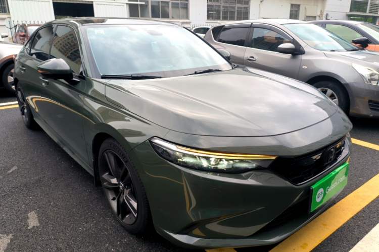 Used Honda Integra 2022 240TURBO CVT Phantom Night·Tech Edition Front Right 45 Deg