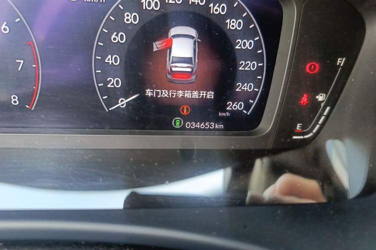 Used Honda Integra 2022 240TURBO CVT Phantom Night·Tech Edition Odometer Close Up