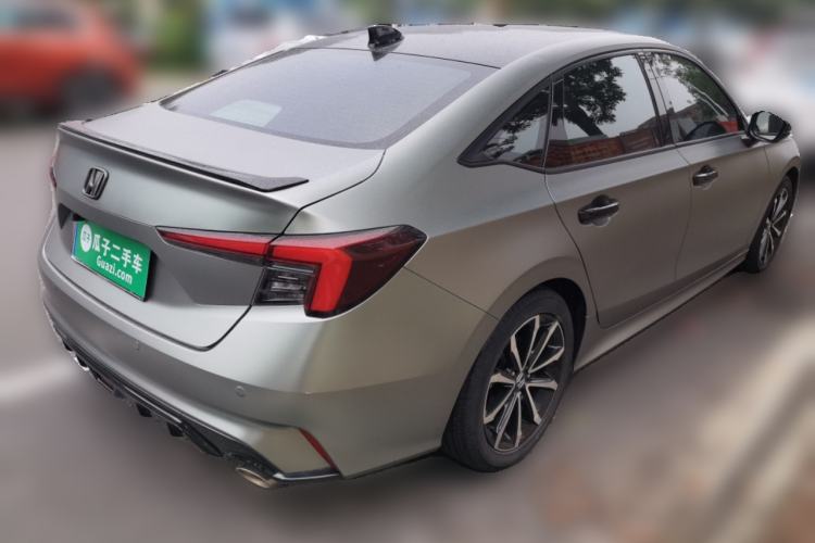 Used Honda Integra 2022 240TURBO CVT Phantom Night·Tech Edition Rear Right 45 Deg