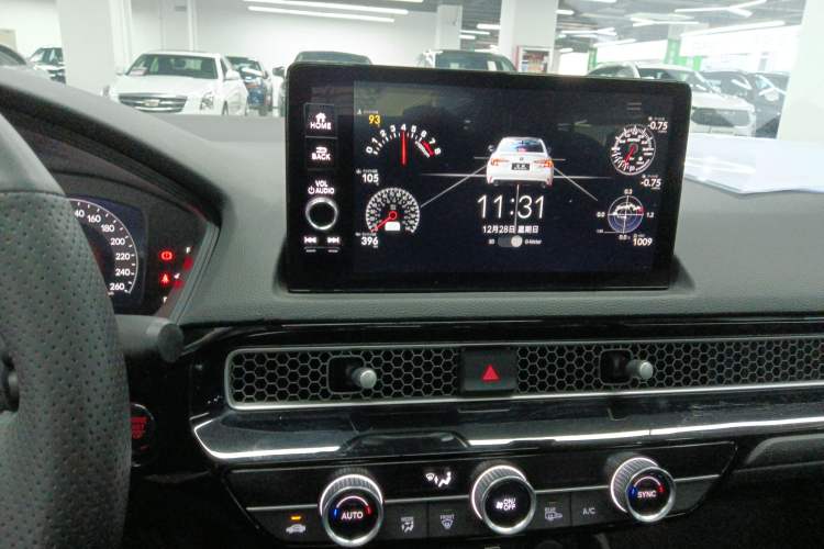 Used Honda Integra 2022 240TURBO CVT Technology Edition Audio And AC Panel