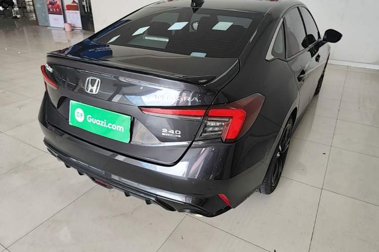 Used Honda Integra 2022 240TURBO CVT Phantom Night Luxury Edition Rear Right 45 Deg