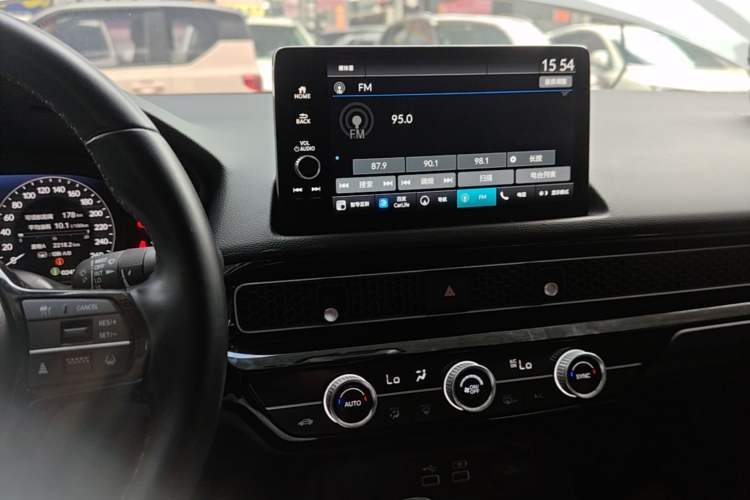 Used Honda Integra 2022 240TURBO CVT Phantom Night·Tech Edition Audio And AC Panel