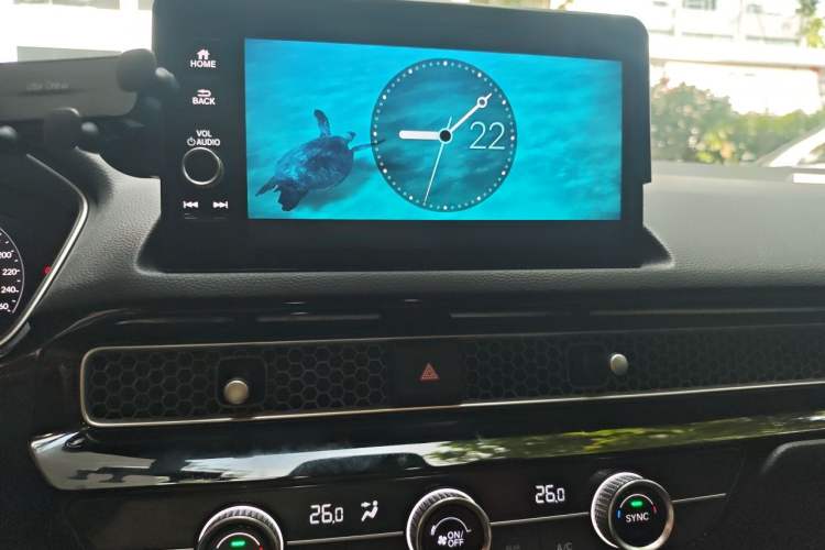 Used Honda Integra 2022 240TURBO CVT Luxury Edition Audio And AC Panel