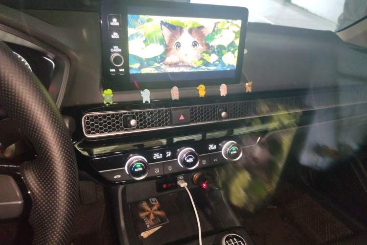 Used Honda Integra 2022 240TURBO Manual Exclusive Edition Audio And AC Panel